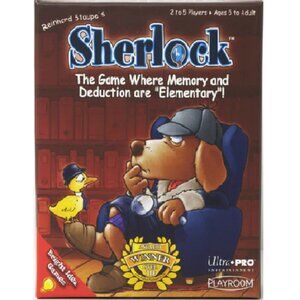 Sherlock Memory Game Card Game NEW SEALED